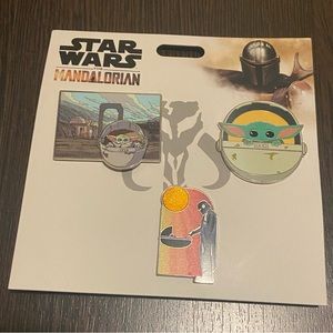 Star Wars the Mandalorian Disney Pins NWT